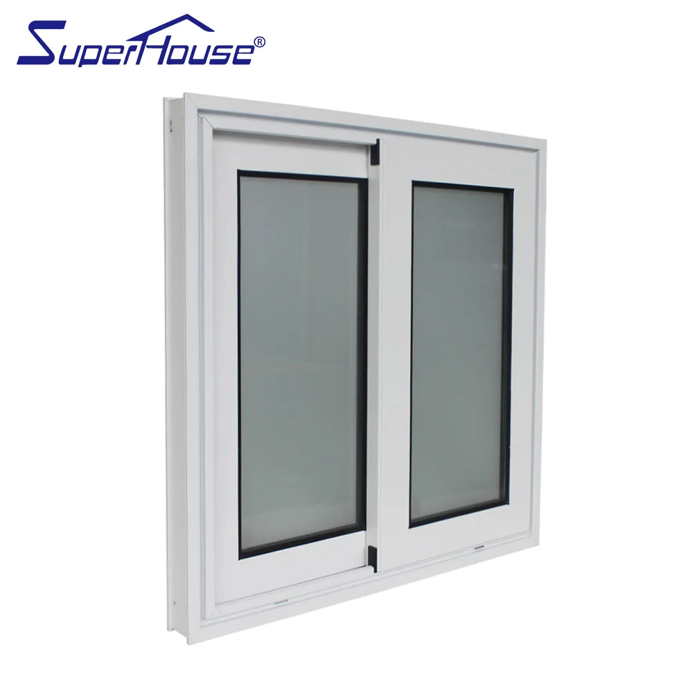 Superhouse USA Standard latest windproof design powder coating aluminium wheel sliding window