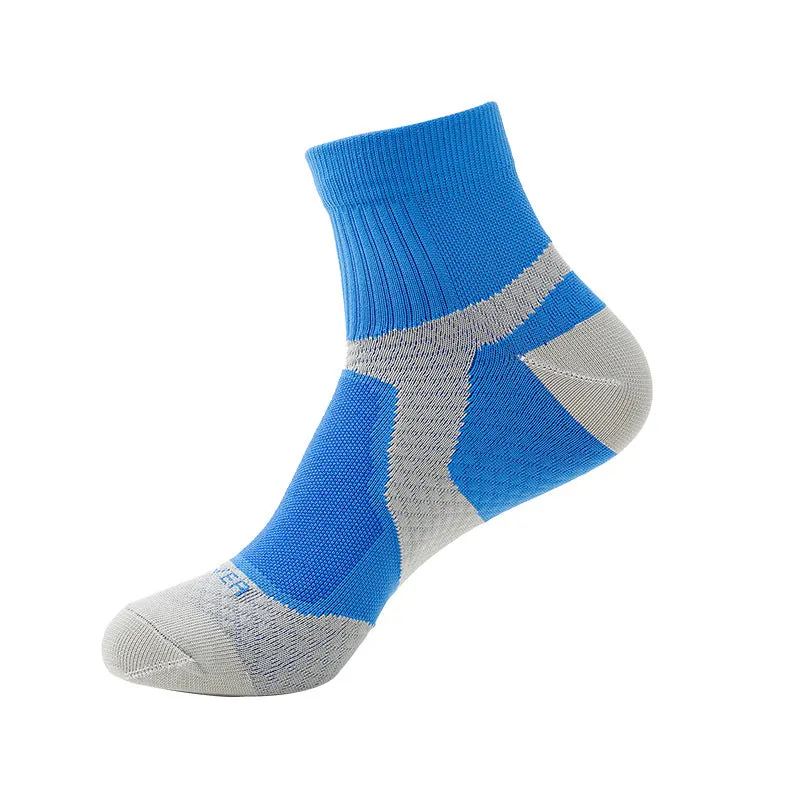 Sweat Absorbing Sports Socks Multicolor Casual Running Socks 6 Packs