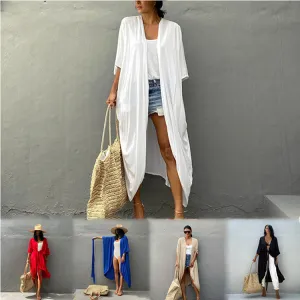 Swimsuit Cover Up Kimono Dress - Culture Heaven Special