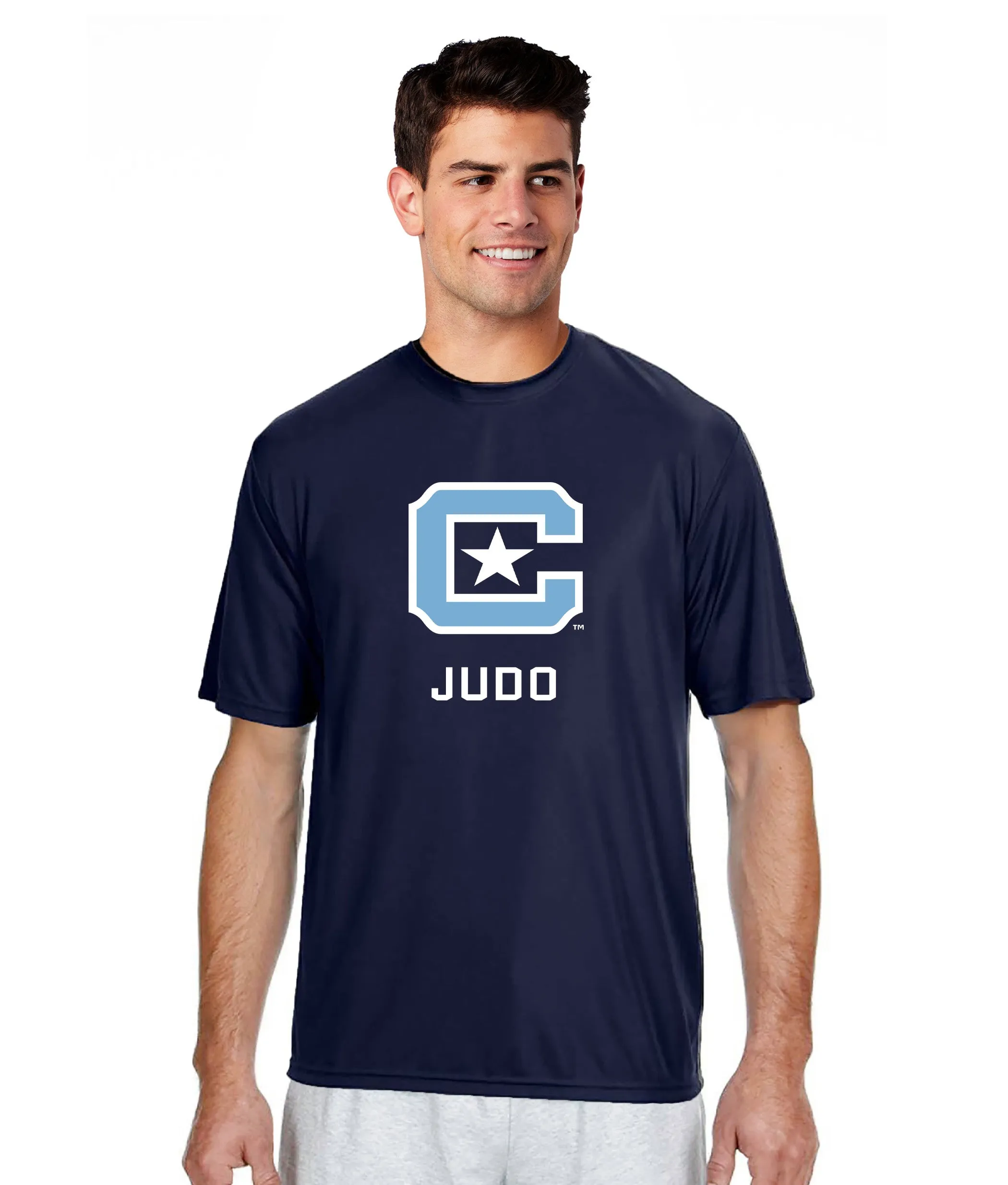 The Citadel, C Star Club Sports - Judo, A4 Men's Cooling Performance T-Shirt