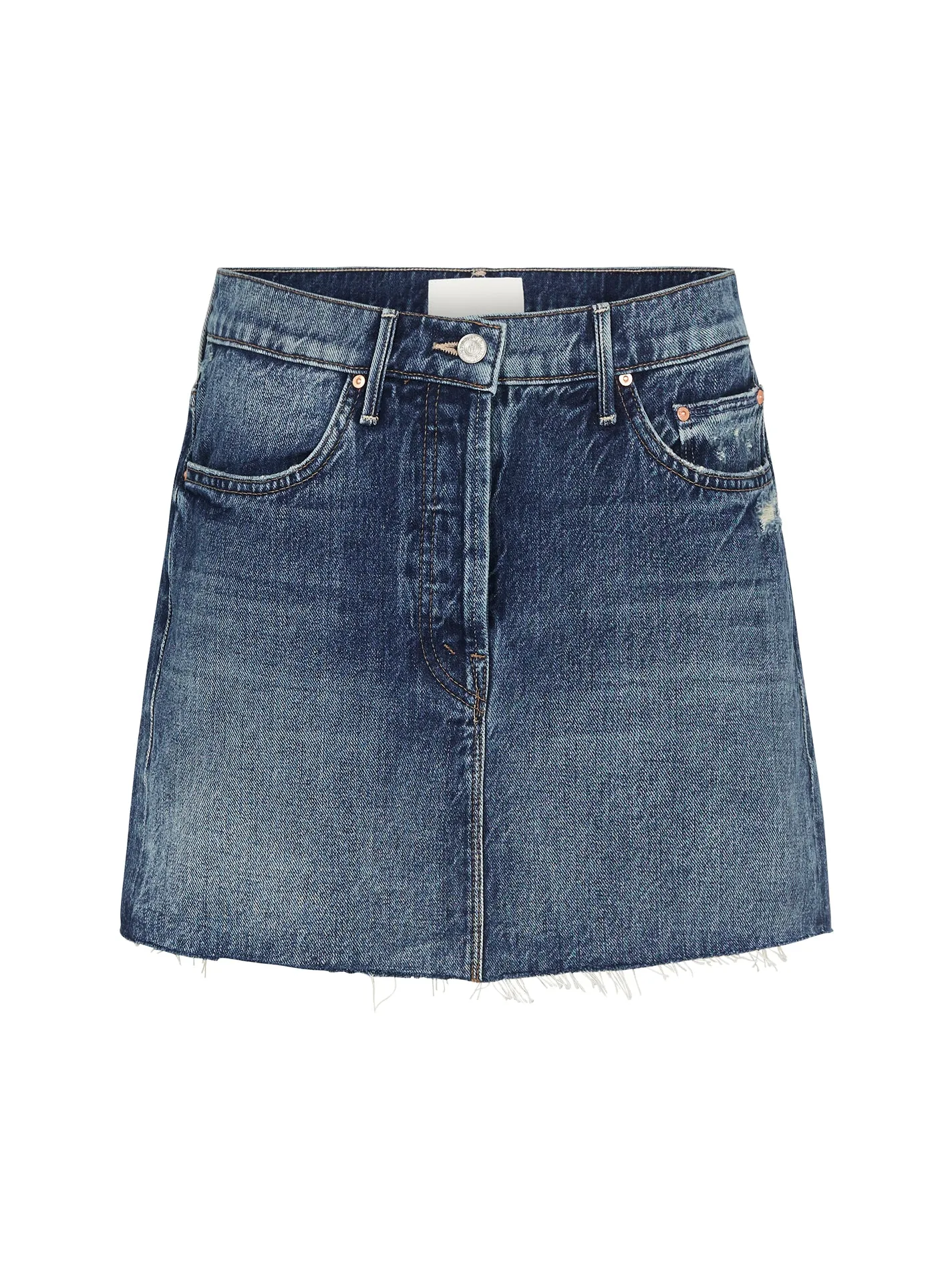 The Vagabond Mini Fray Skirt