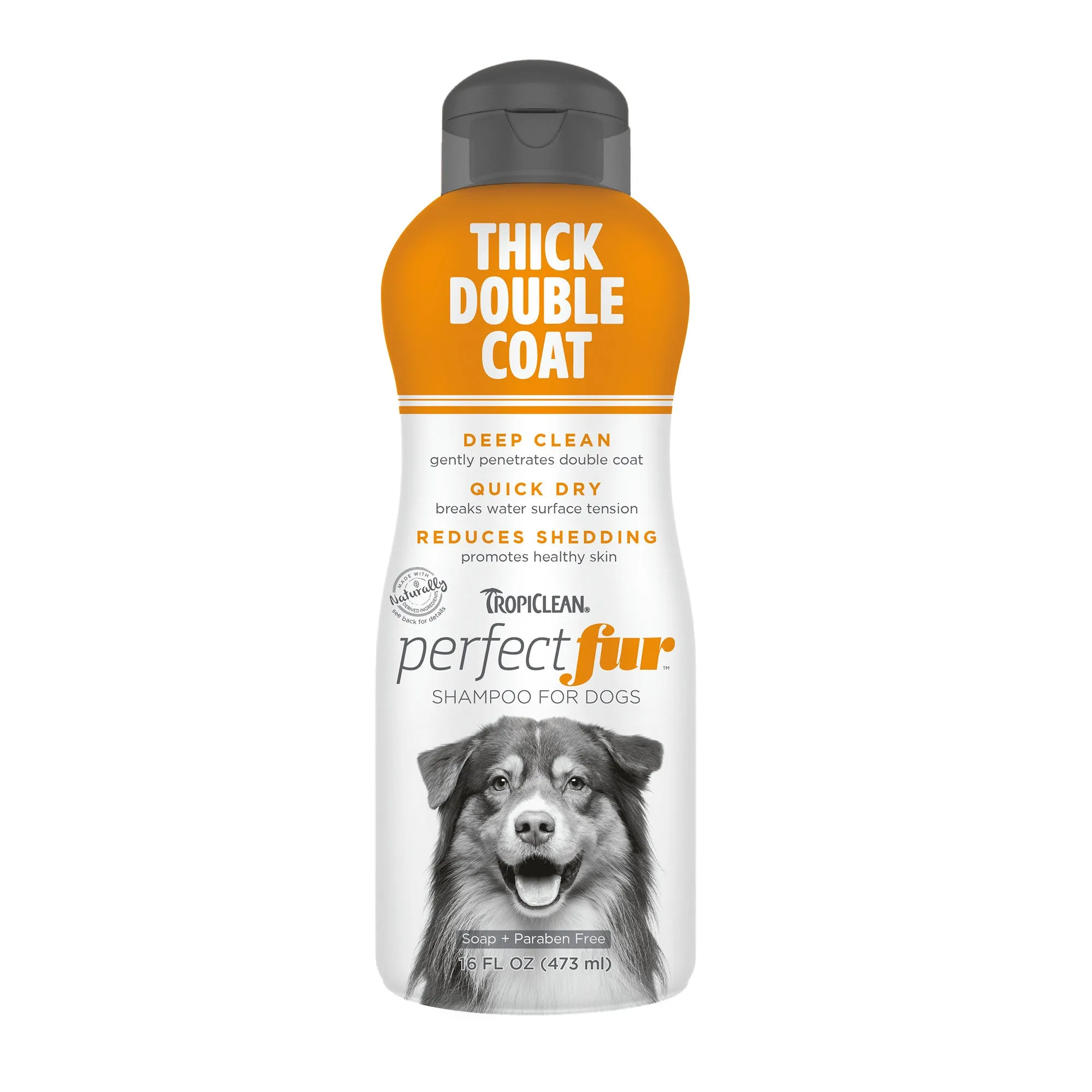 TropiClean PerfectFur Shampoo Thick Double Coat 473ml