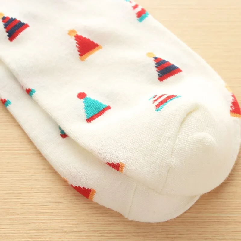 Unisex Cotton Happy Cute Ankle Socks