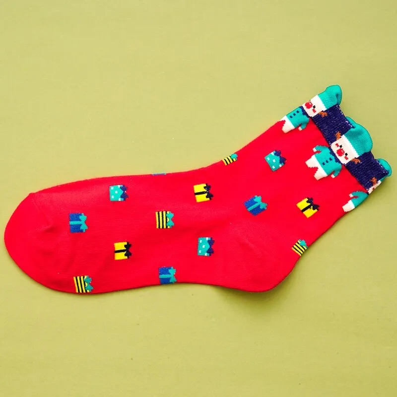 Unisex Cotton Happy Cute Ankle Socks