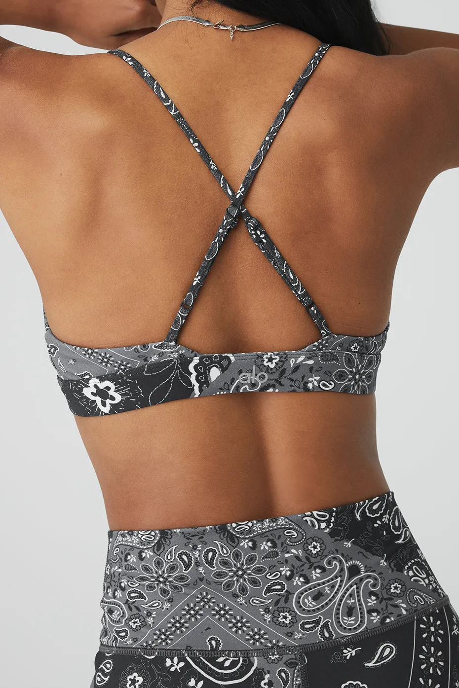 Vapor Bandana Splendor Bra - Black