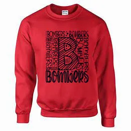 Williamsport Bombers - Bomber Graffiti - 2024 Design #4 - T-Shirt, Long Sleeve T-shirt, Crew Neck, Hooded Sweatshirt or 3/4 Sleeve Baseball Tee