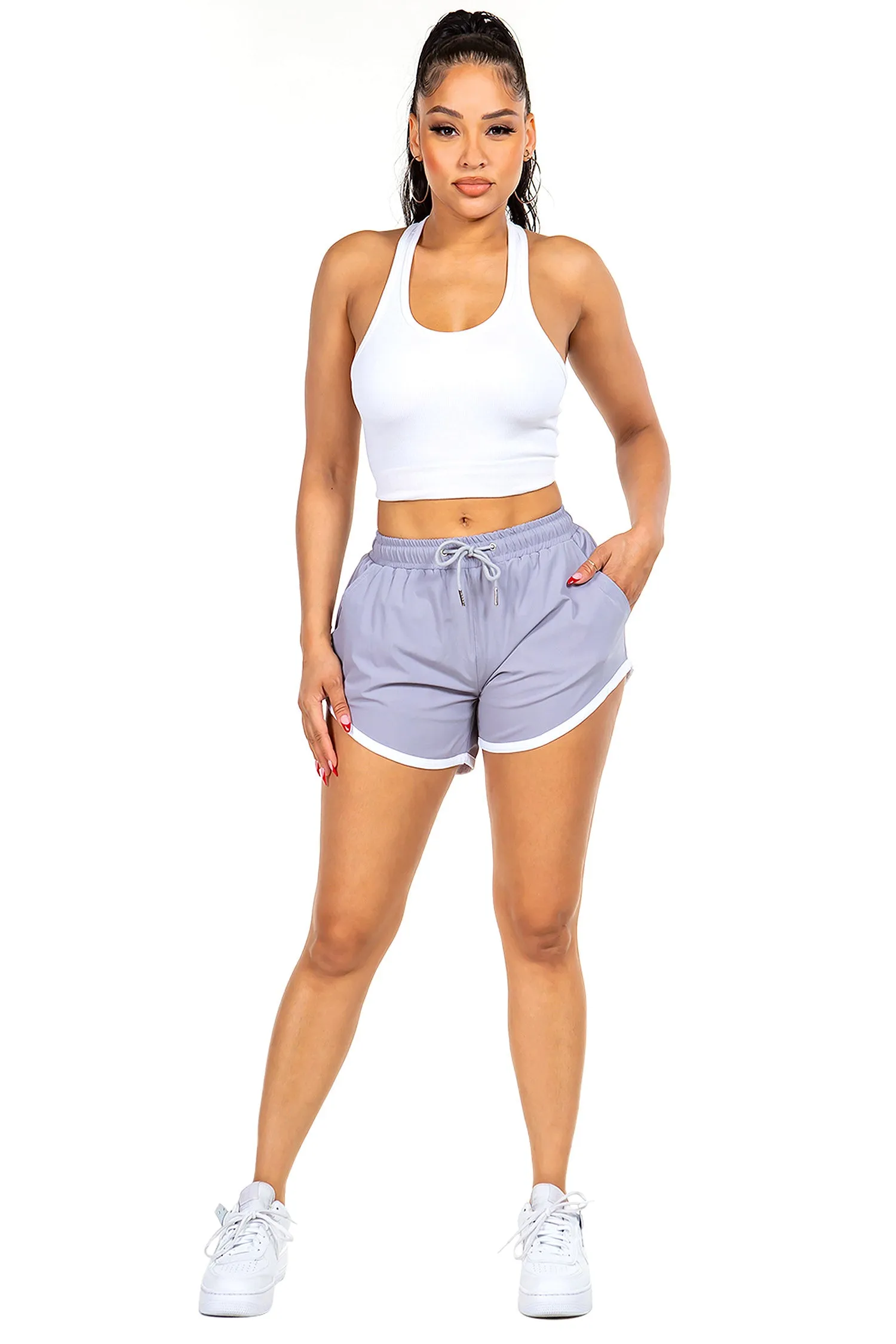 Women's Essential Light Weight Breathable Nylon Shorts