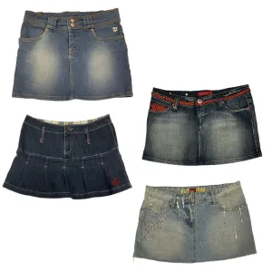 Y2K denim mini skirts (NS-274)