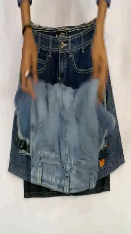 Y2k statement: denim mini skirts (NS-351)