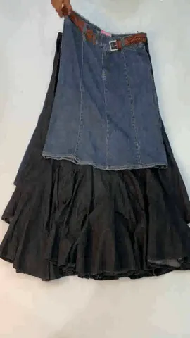 Y2K Unique Denim Skirts (SR-158)