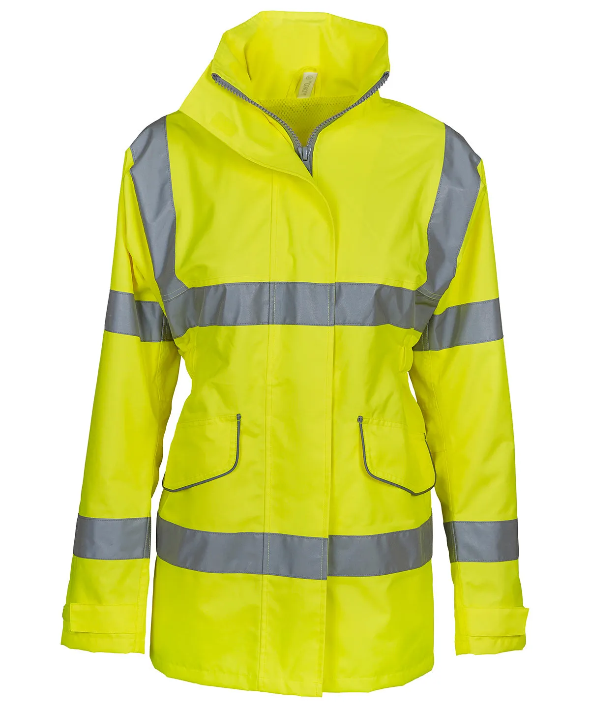 Yellow - Women's hi-vis executive jacket (HVP189)