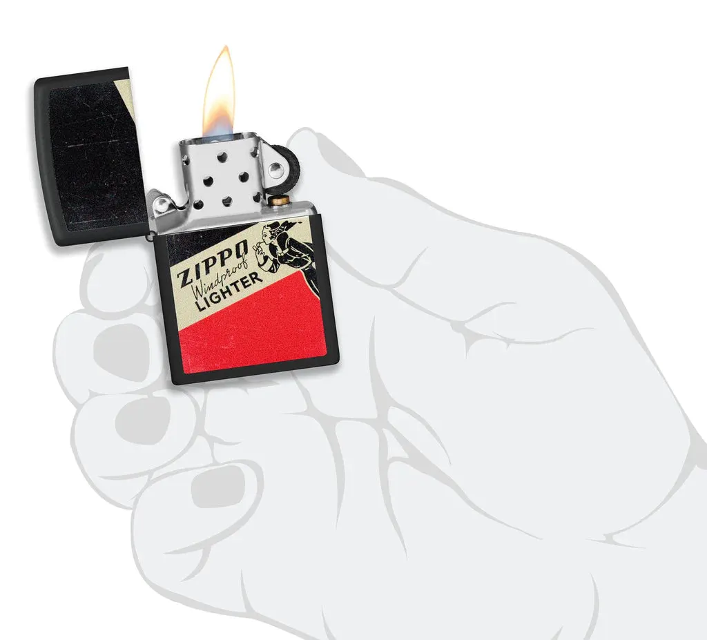 ZIPPO WINDY DESIGN