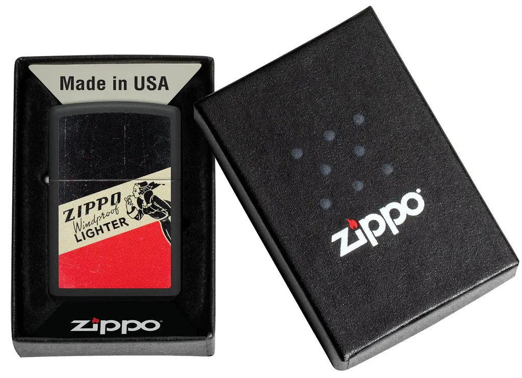 ZIPPO WINDY DESIGN